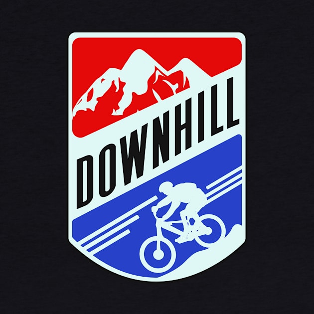 Downhill Mountain Bike MTB Cycling Cyclist by Foxxy Merch